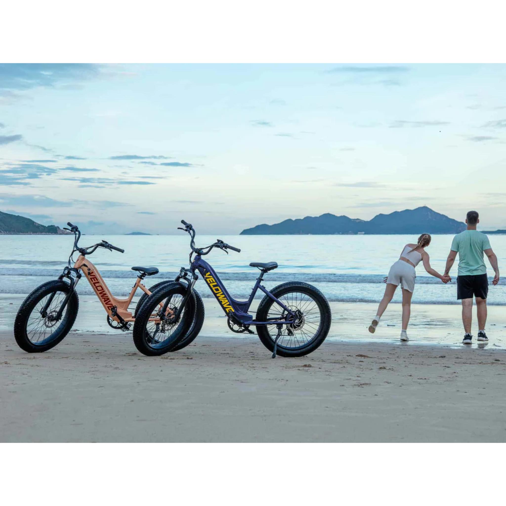 Rover Step-Thru Electric Bike - Dark Blue