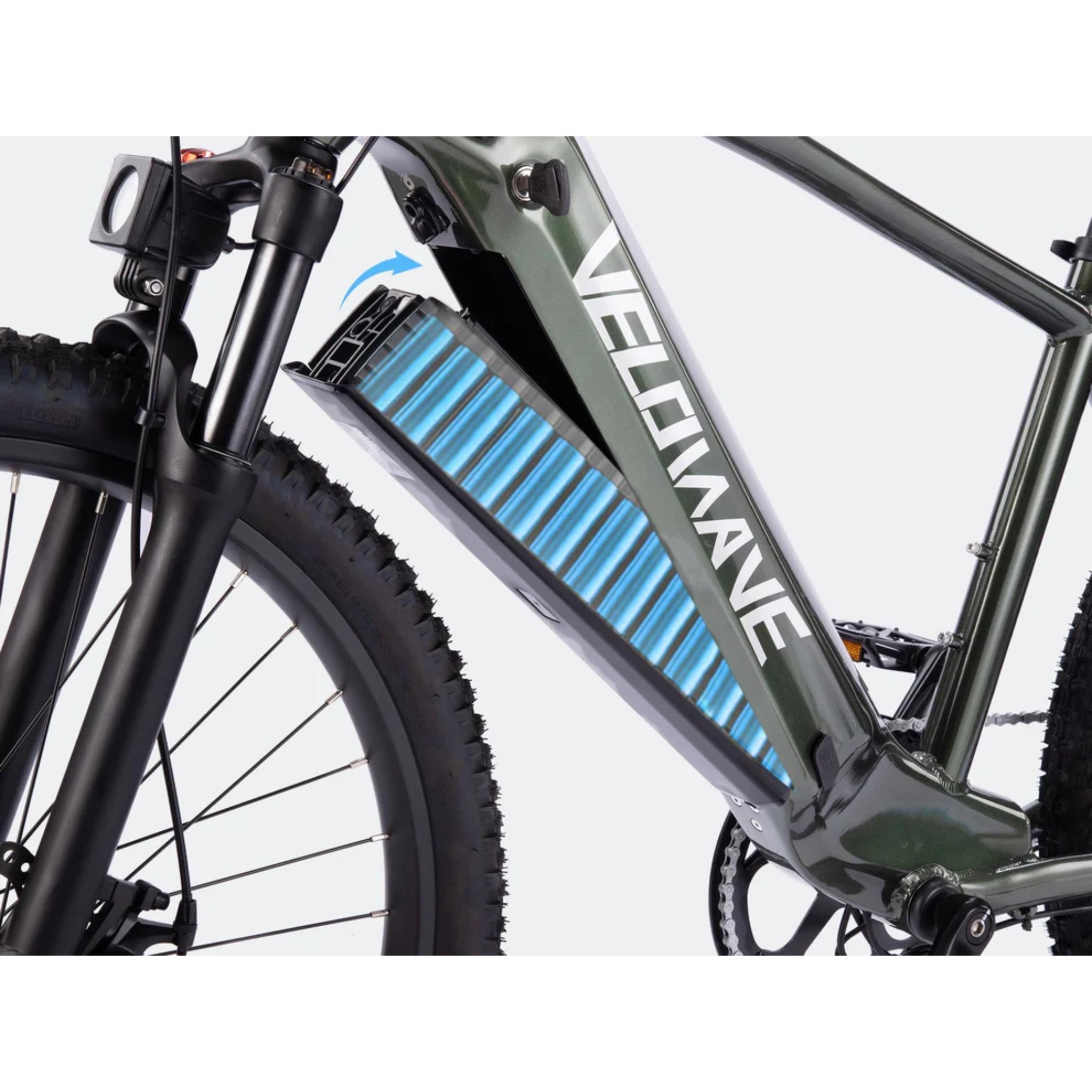 Ghost Electric Mountain Bike - Dark Green