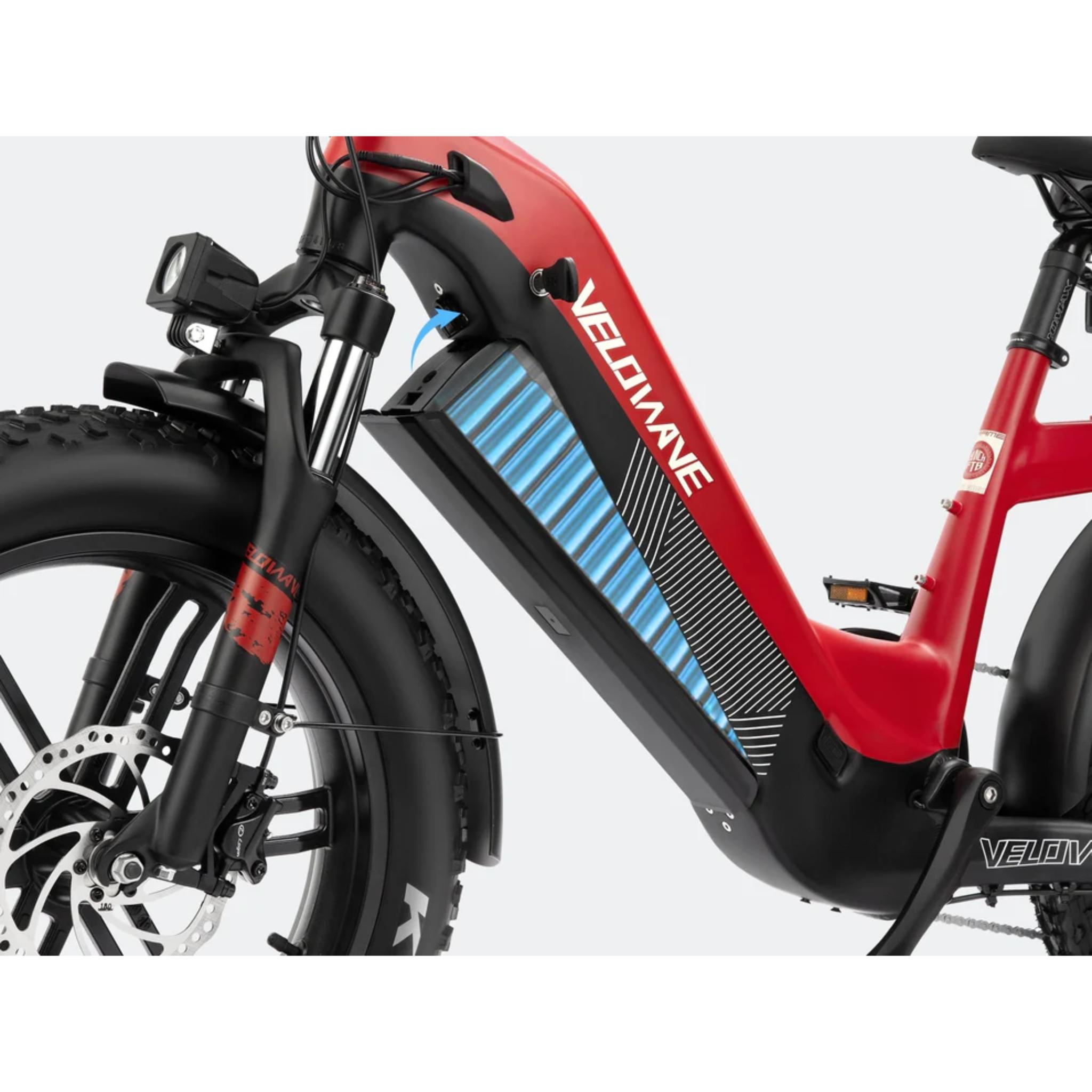 Pony Compact Step-Thru Electric Bike - Seafoam Green