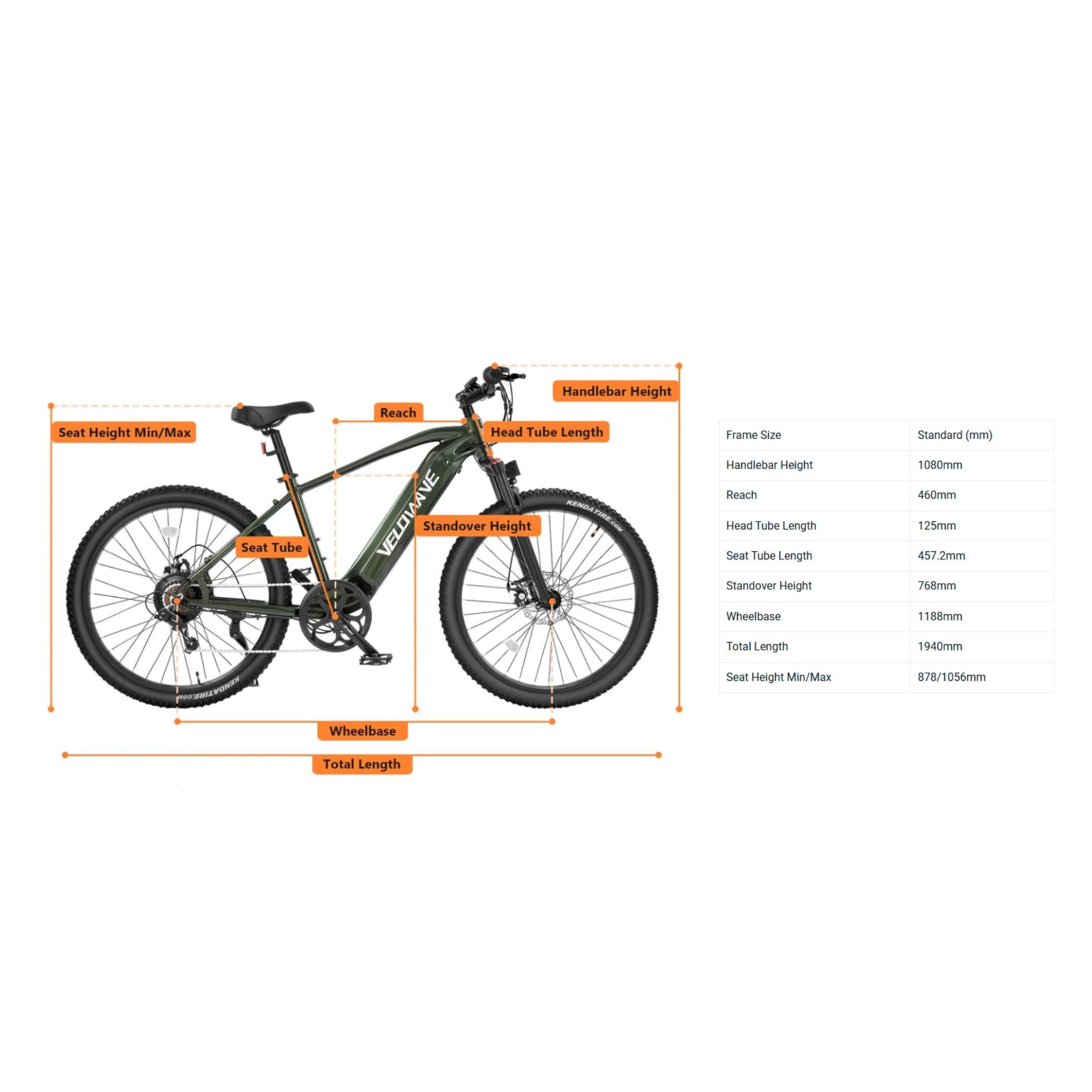 Ghost Electric Mountain Bike - Dark Green