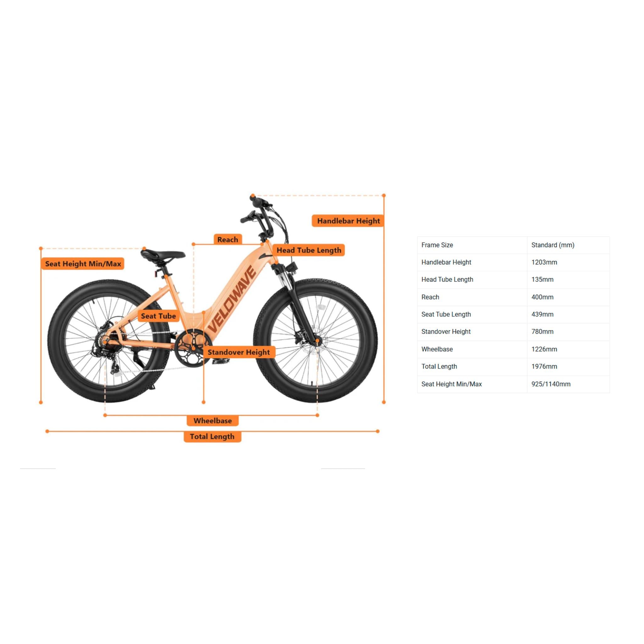 Rover Step-Thru Electric Bike - Dark Blue