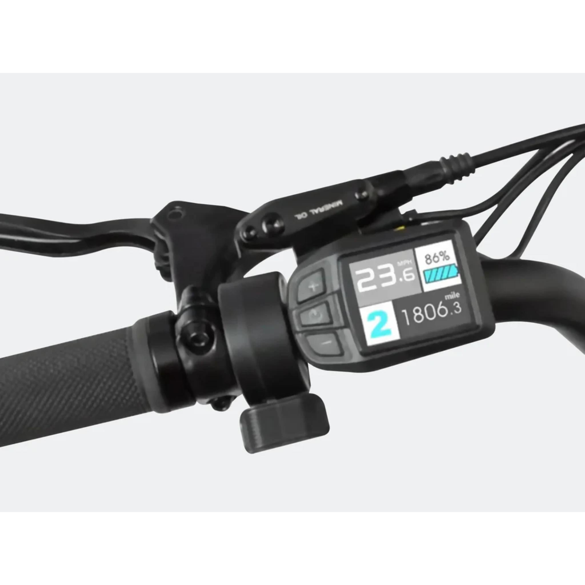 Ranger 3.0 Fat Tire All-Terrain Electric Bike - Blue Gray