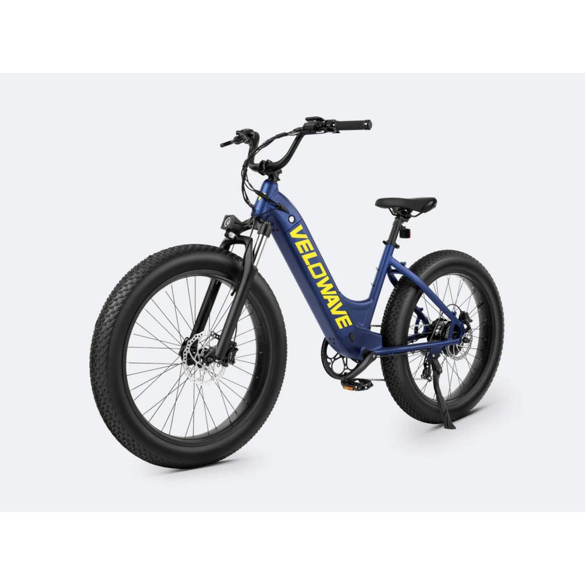 Rover Step-Thru Electric Bike - Dark Blue