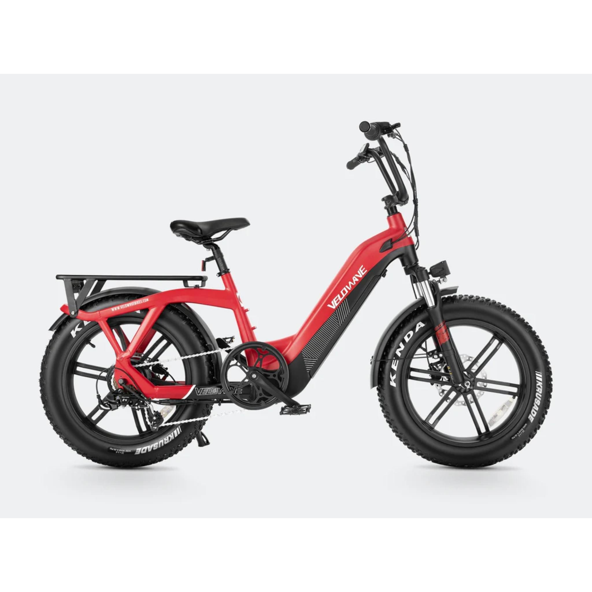Pony Compact Electric Bike - Red/Black