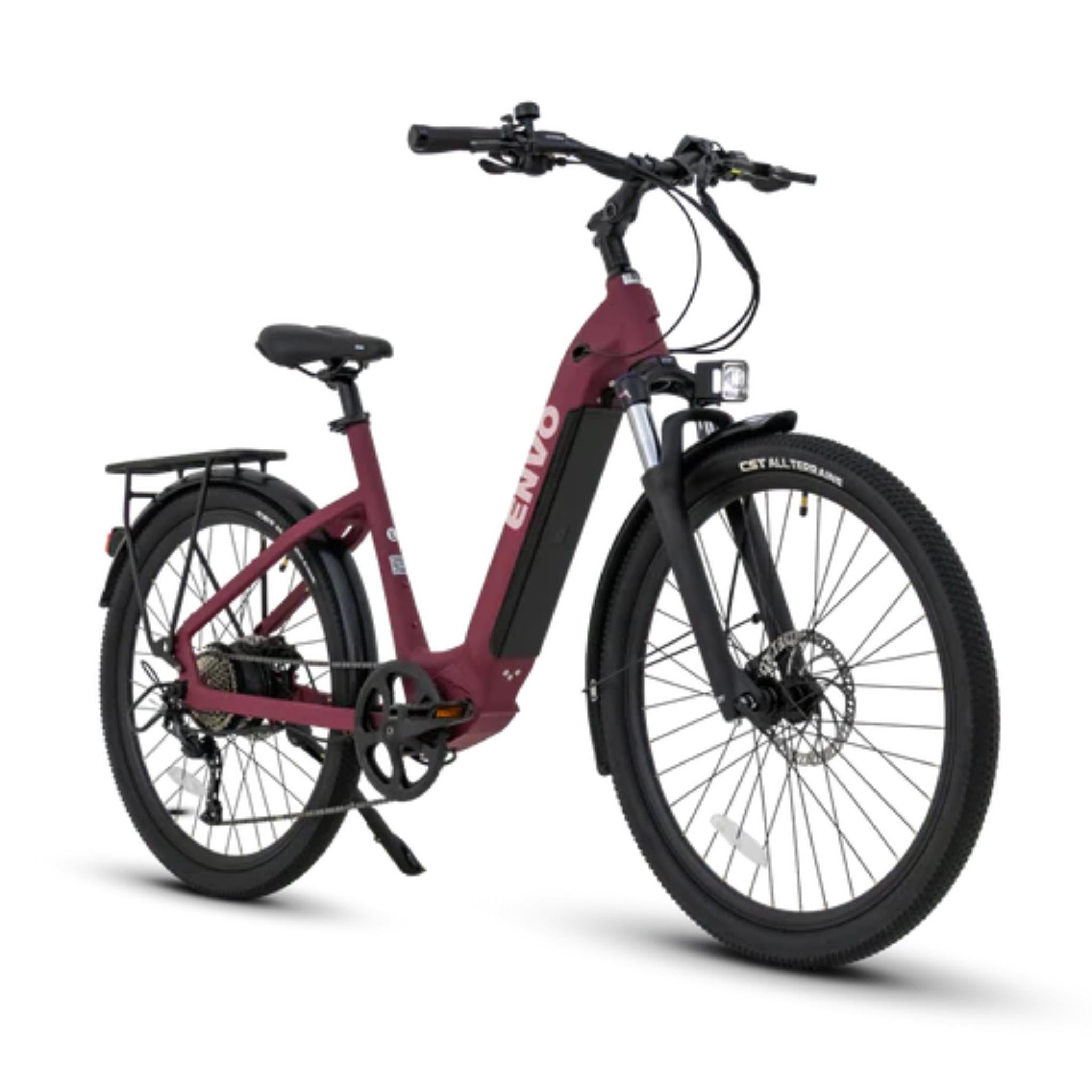 ENVO ST50 Electric Bike - Maroon