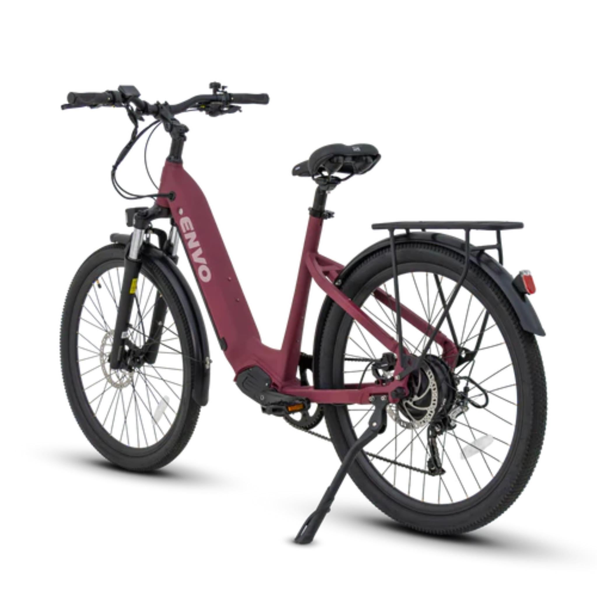 ENVO ST50 Electric Bike - Maroon