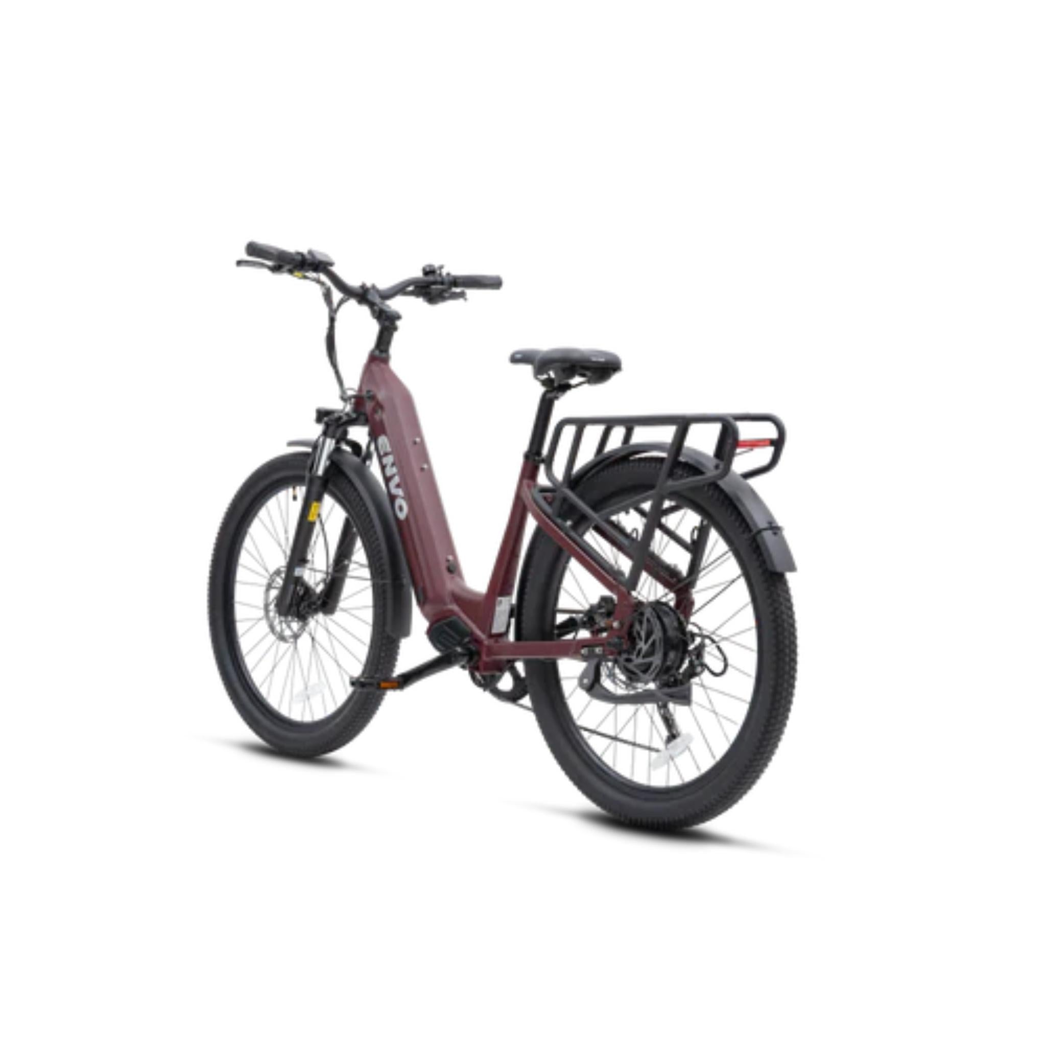 ENVO ST50 Electric Bike - Maroon