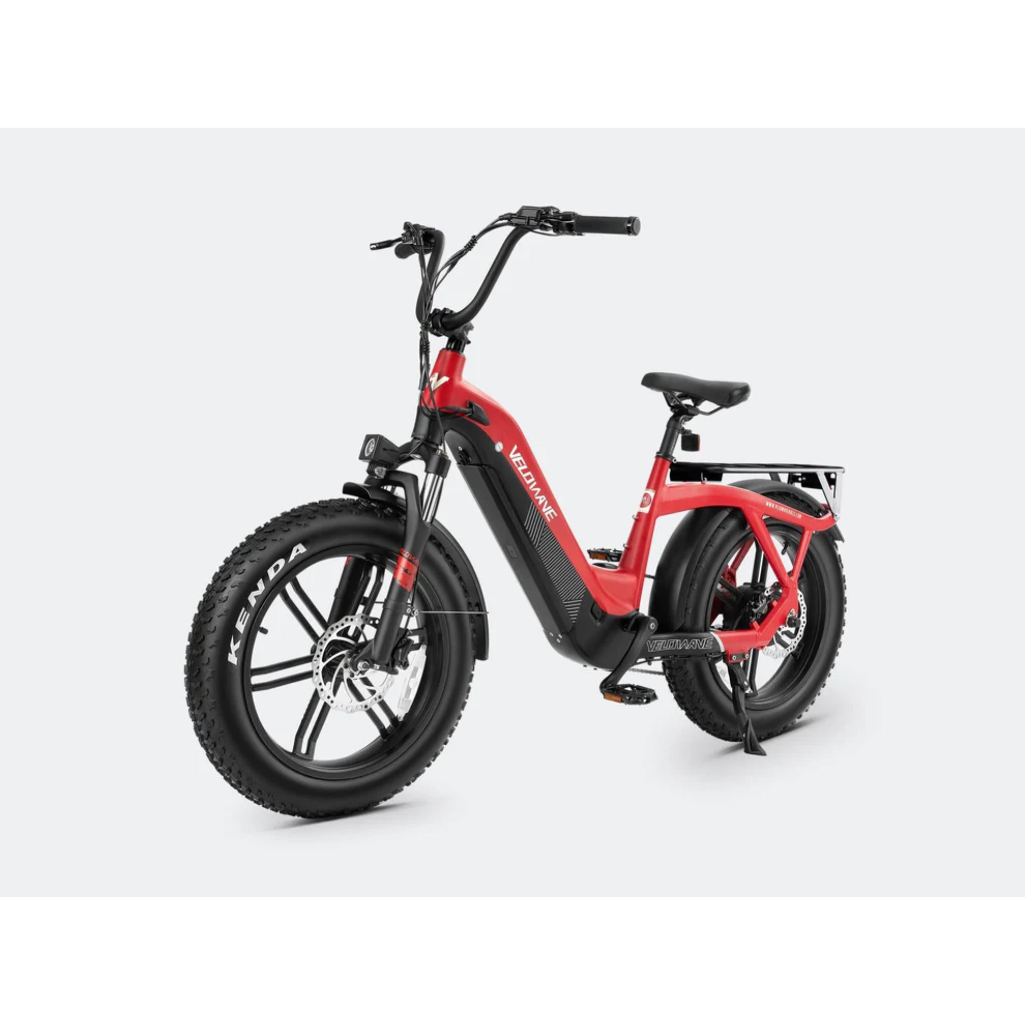Pony Compact Electric Bike - Red/Black