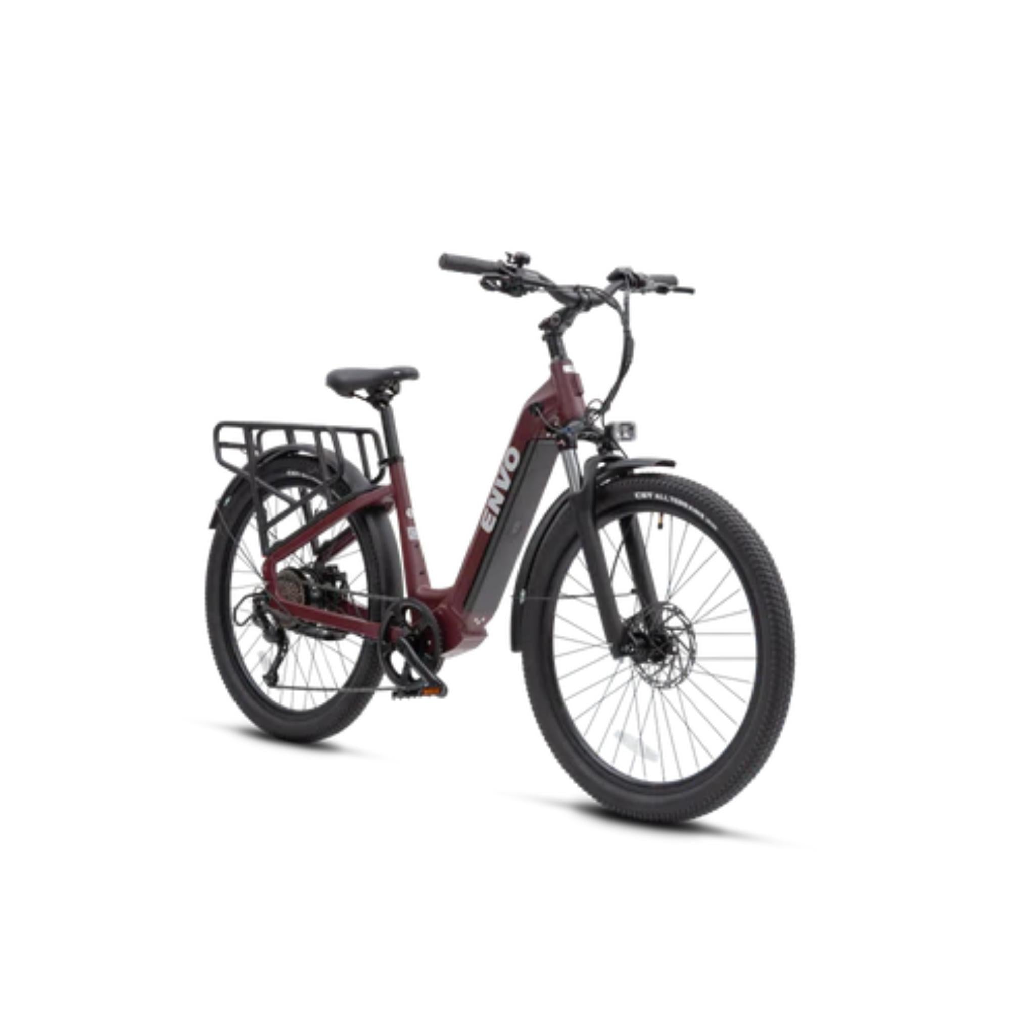 ENVO ST50 Electric Bike - Maroon